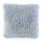 Hastings Home Oversized Floor or Throw Pillow Square Luxury Faux Fur Glam Decor Cushion for Home (Blue) 186180VDF - alternate 3